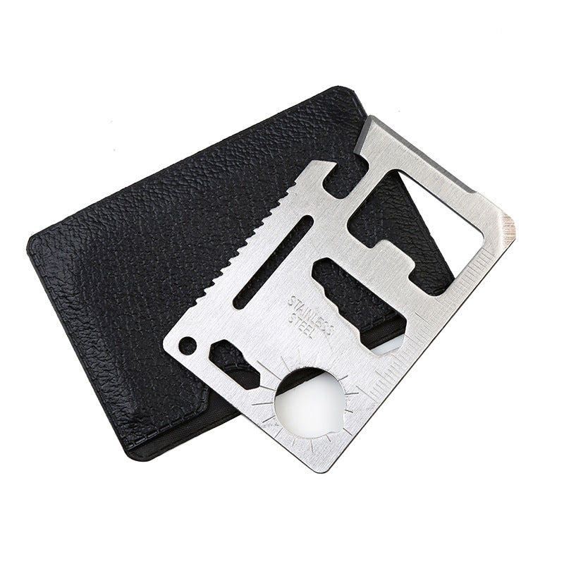Portable Stainless Steel Multitool Card