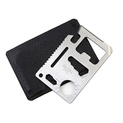 Portable Stainless Steel Multitool Card