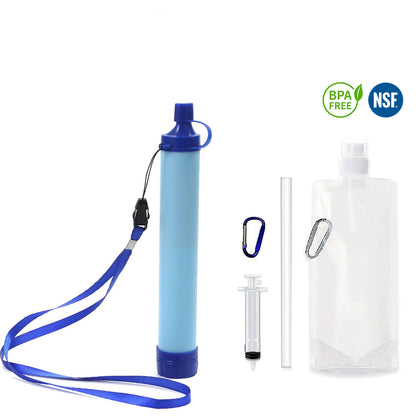 Portable Outdoor Water Purification Straw