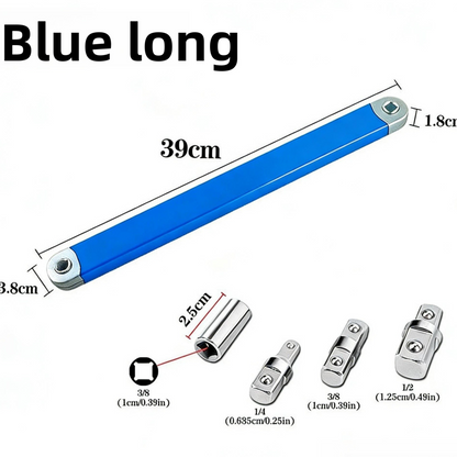 Extendable Dual Head Ratchet Wrench
