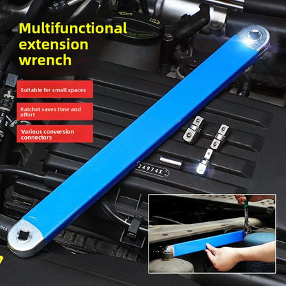 Extendable Dual Head Ratchet Wrench