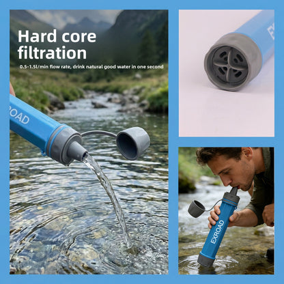 Portable Outdoor Water Filter Straw