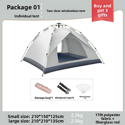 Automatic Folding Camping Tent for 3-4 People
