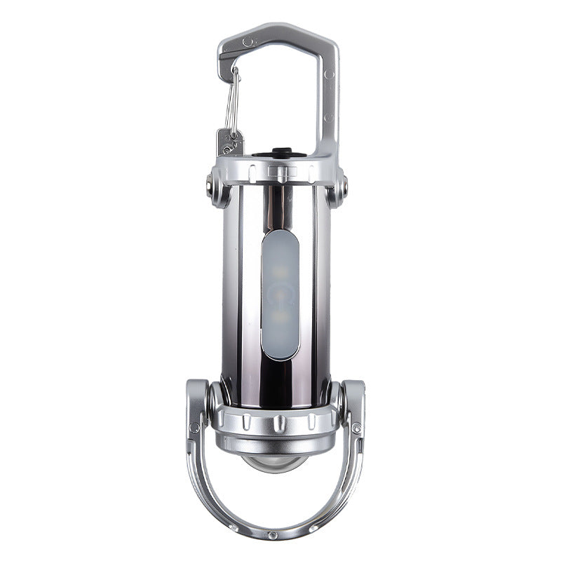 Multifunctional Keychain LED Flashlight with Emergency Light