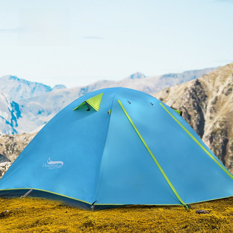 Lightweight Double Layer Rainproof Camping Tent