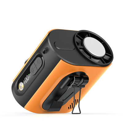 Portable Waist Clip Fan with LED Light