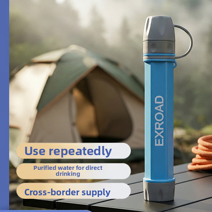Portable Outdoor Water Filter Straw