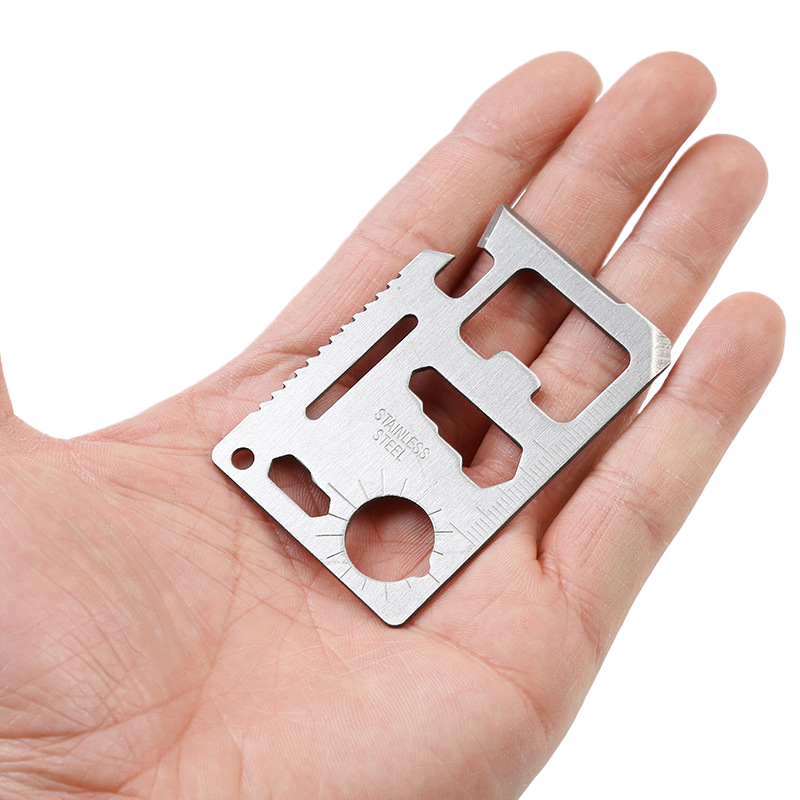Portable Stainless Steel Multitool Card