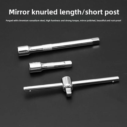 46-Piece Ratchet Socket Wrench Tool