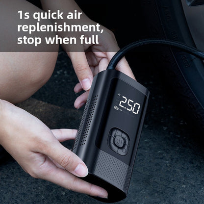 Portable Cordless Tire Inflator with Digital Display