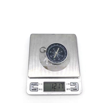 Factory Wholesale G44 Outdoor Keychain Metal Compass in Stock Aluminum Alloy Material