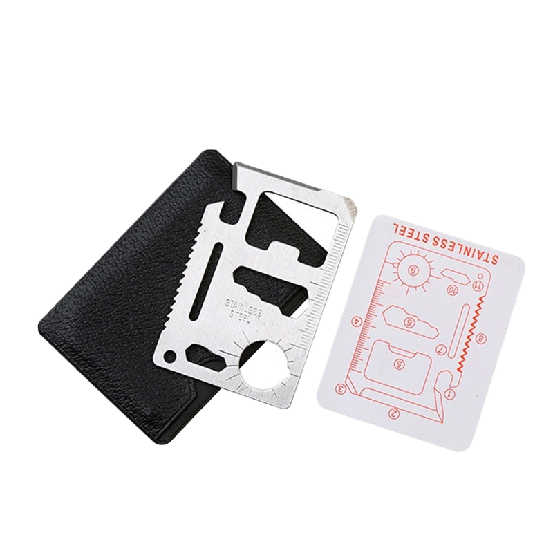 Portable Stainless Steel Multitool Card