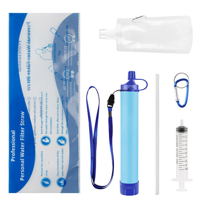 Portable Outdoor Water Purification Straw