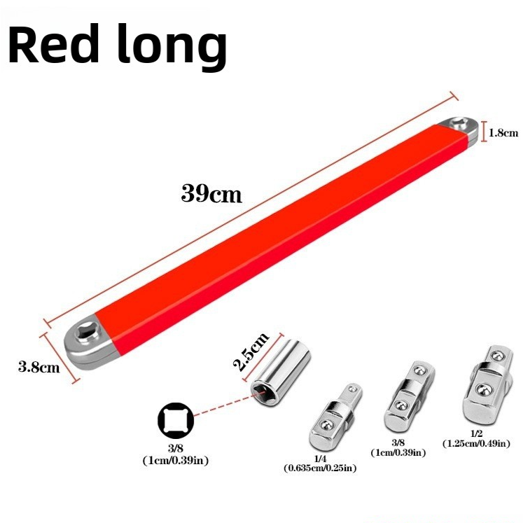 Extendable Dual Head Ratchet Wrench
