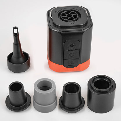 Wireless Mini Air Pump with SOS Emergency Light