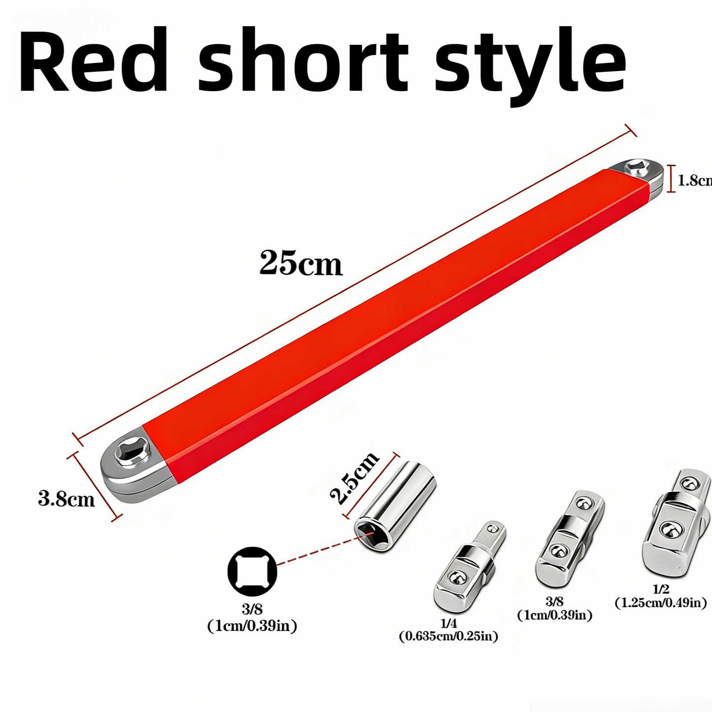 Extendable Dual Head Ratchet Wrench