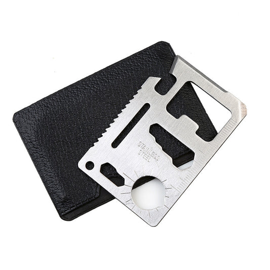 Portable Stainless Steel Multitool Card