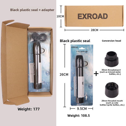 Portable Outdoor Water Filter Straw
