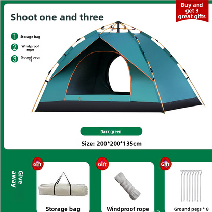 Automatic Pop Up Camping Tent