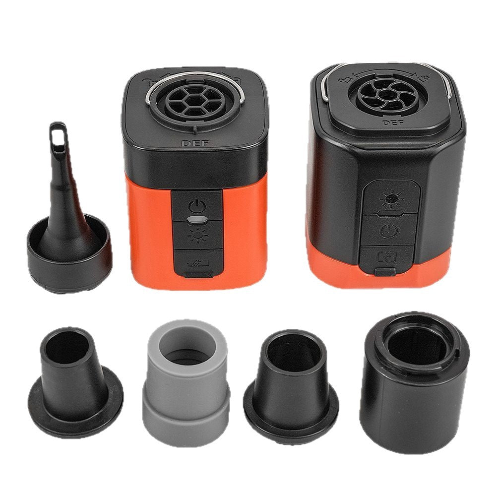 Wireless Mini Air Pump with SOS Emergency Light