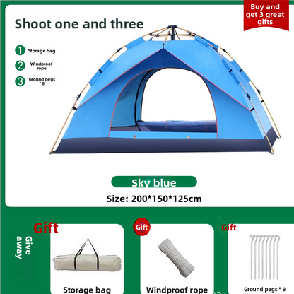 Automatic Pop Up Camping Tent
