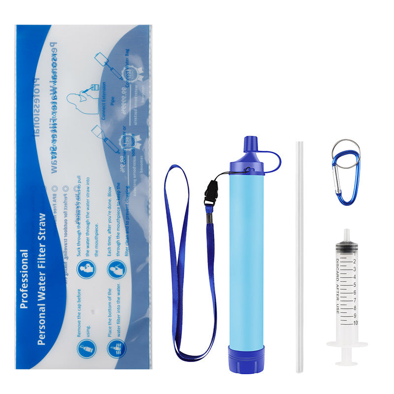 Portable Outdoor Water Purification Straw