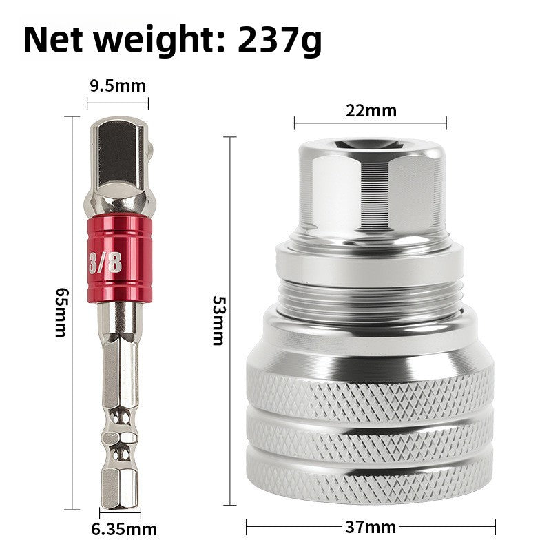 Adjustable Hexagonal Socket Ratchet Wrench Set