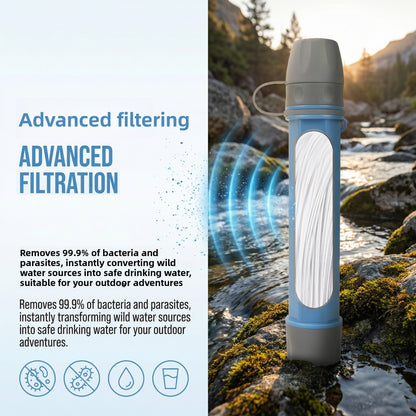 Portable Outdoor Water Filter Straw
