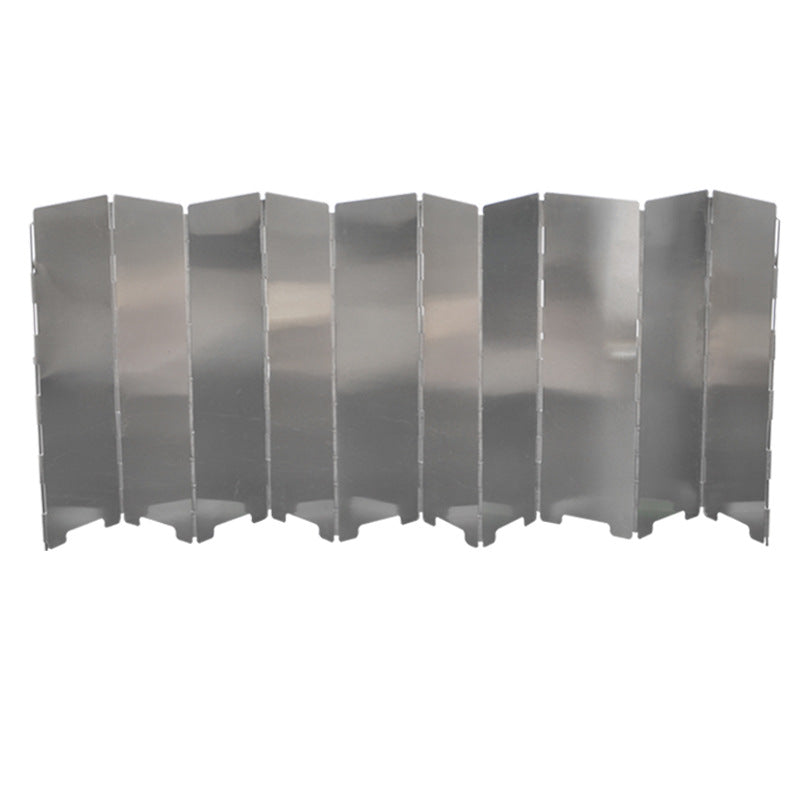 Foldable Aluminum Camping Stove Windshield