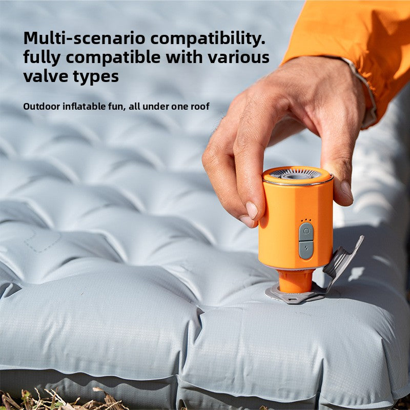 Portable Electric Air Pump with Light