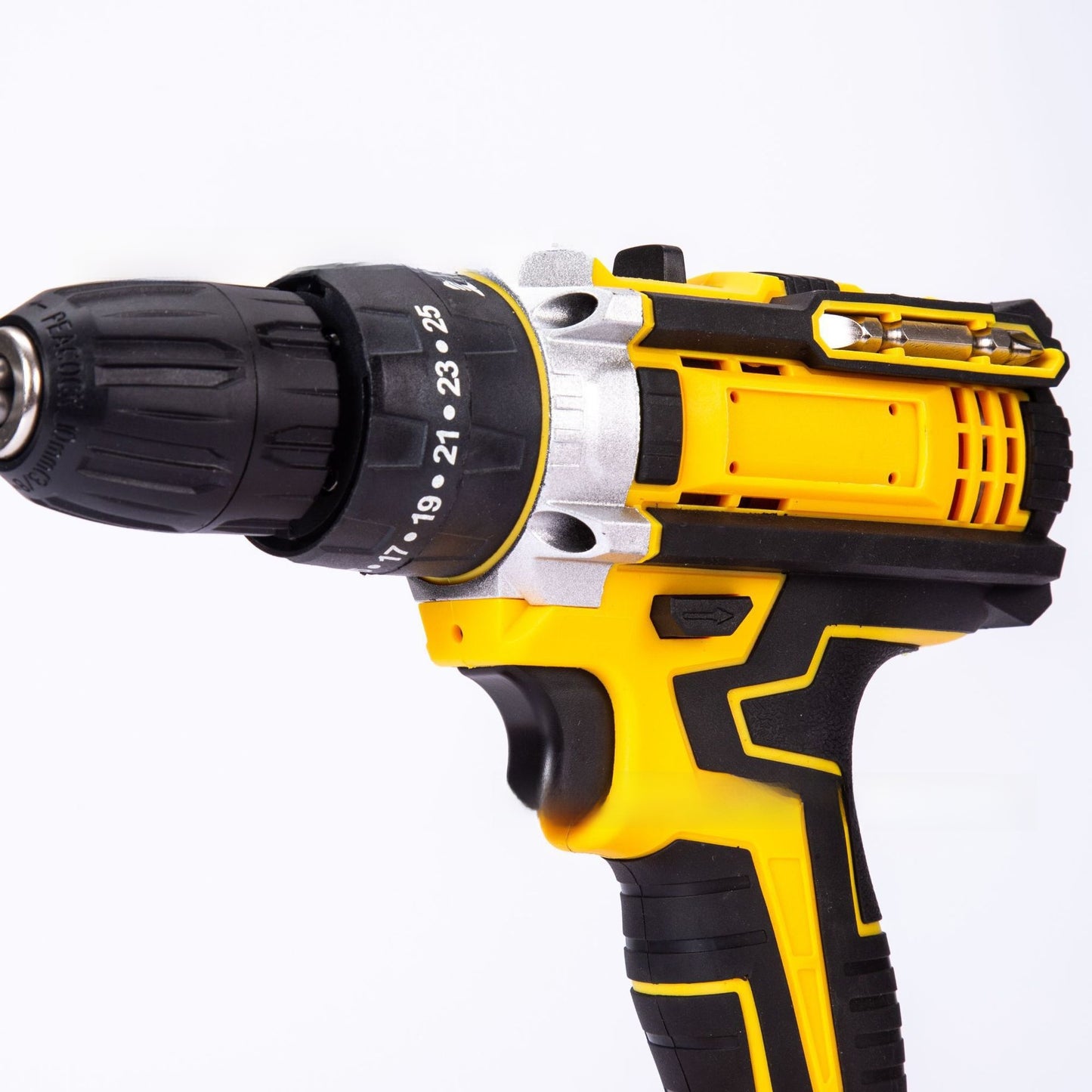 Multi-functional three-function impact drill