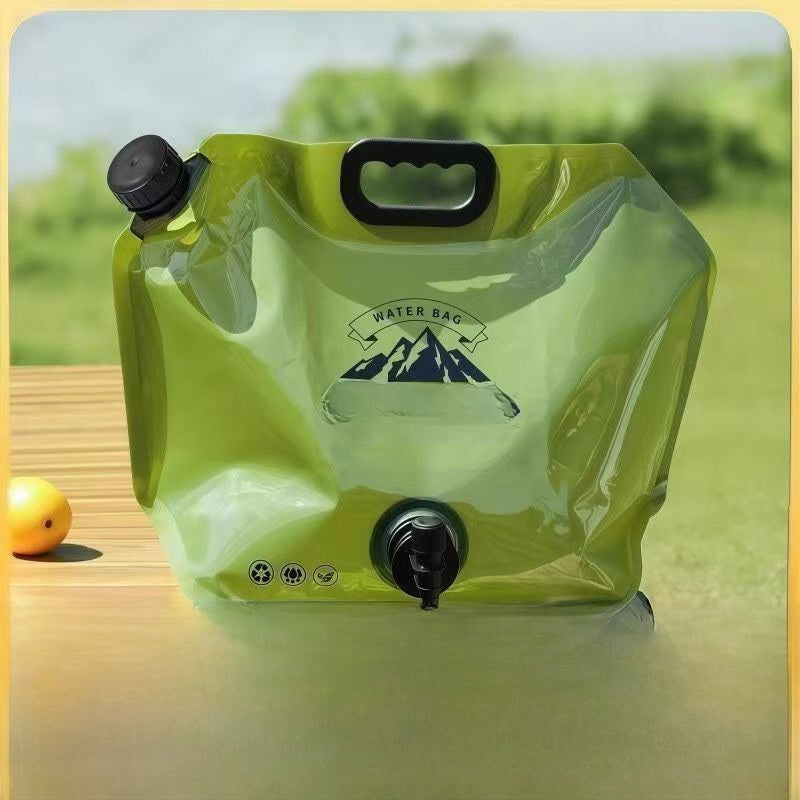Portable Outdoor Water Storage Bag with Faucet