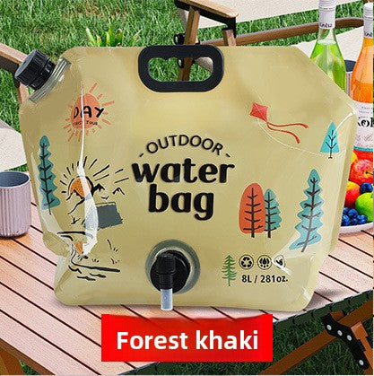Portable Outdoor Water Storage Bag with Faucet