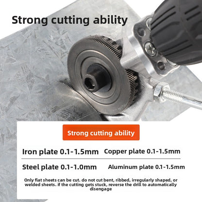 Electric Drill Sheet Metal Cutter