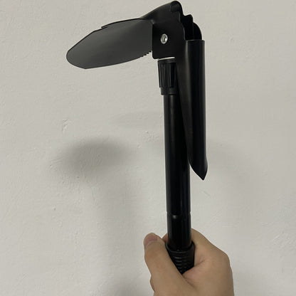 Multi-functional folding entrenching shovel