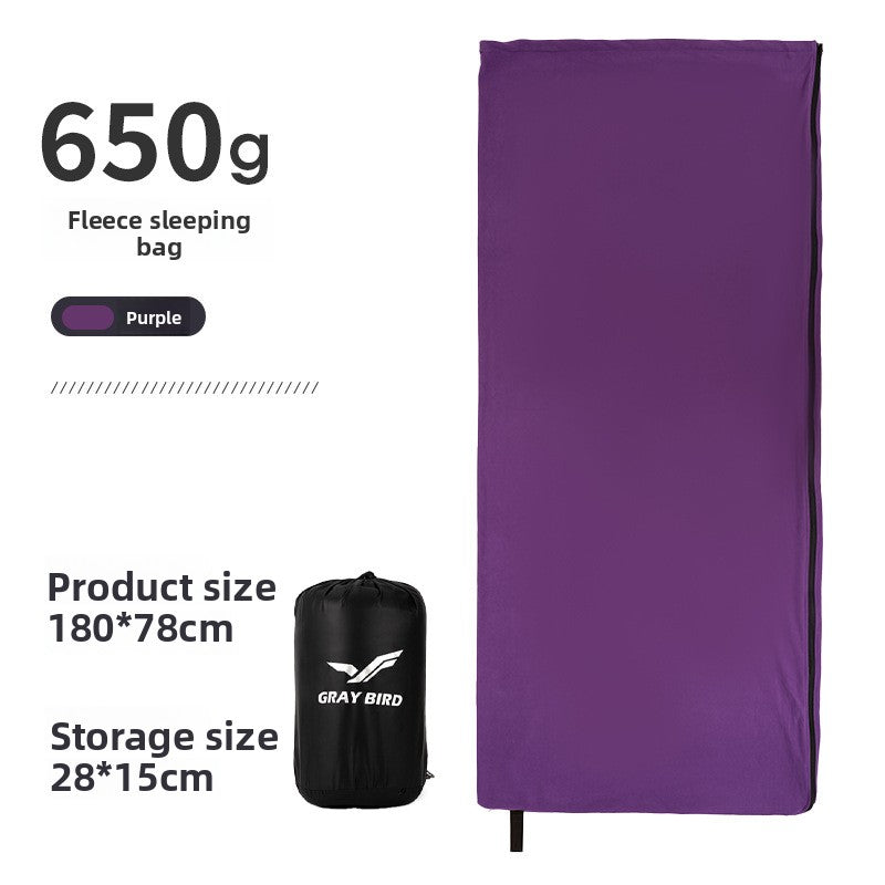 Portable Polar Fleece Sleeping Bag