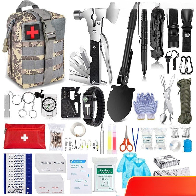 Outdoor Survival Emergency Tool Kit