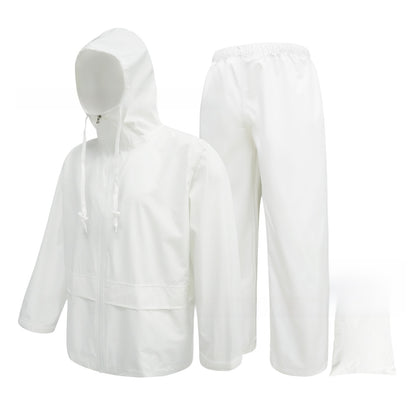 Camouflage raincoat and rain pants