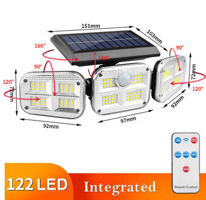Solar Motion Sensor Wall Light