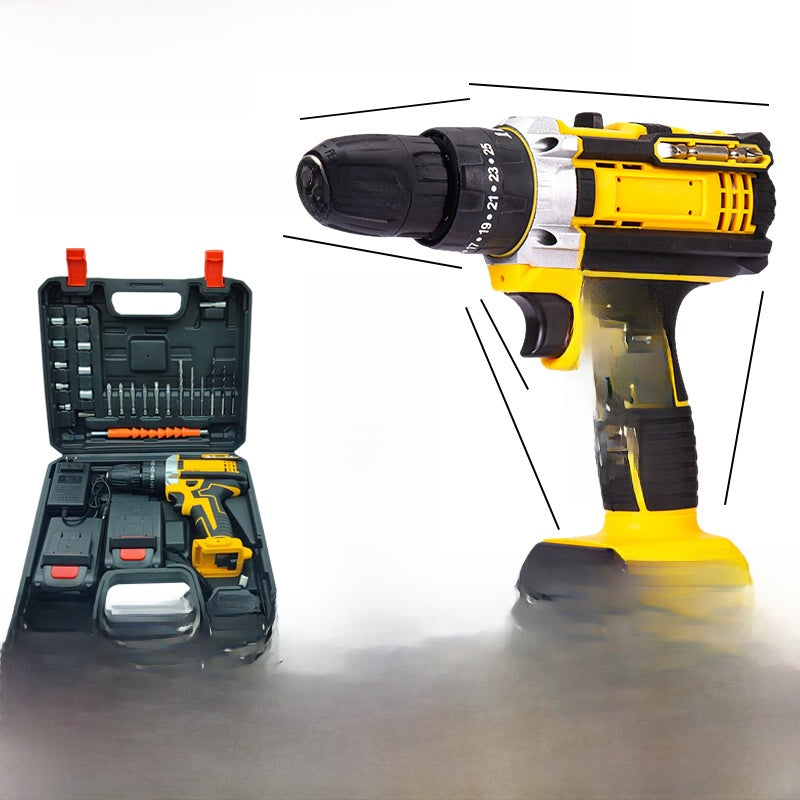 Multi-functional three-function impact drill