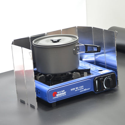Foldable Aluminum Camping Stove Windshield