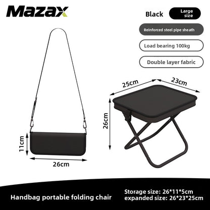 Portable Foldable Storage Stool